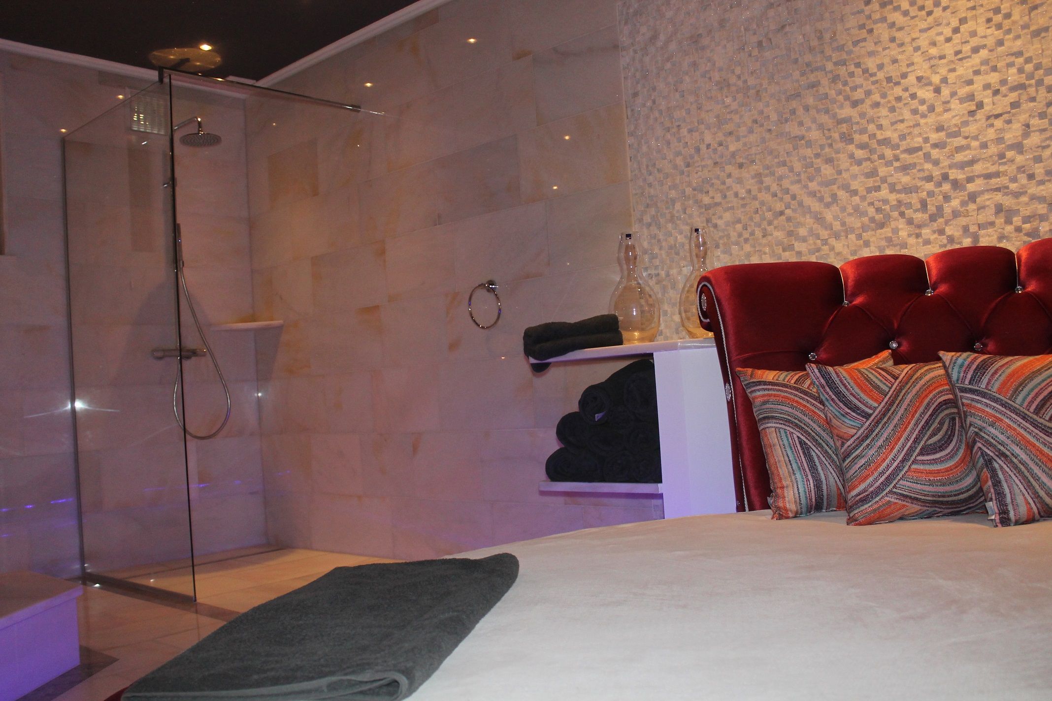 Kamers met douchecabines